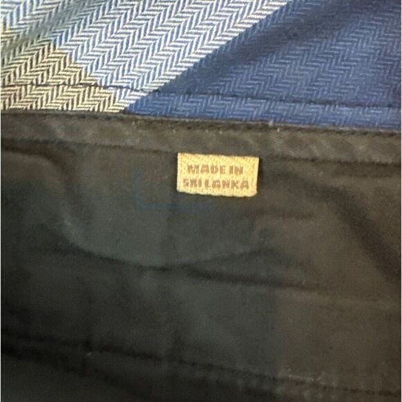 Burberry Brit Mens Navy Blue Casual Chinos - Size W34/L32 - Picture 3 of 9